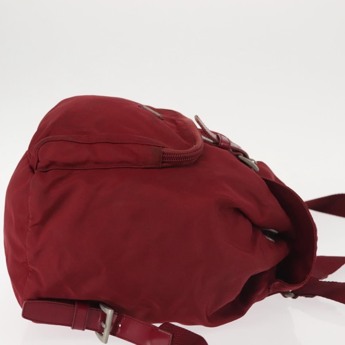 Prada Prada Front Pocket Buckle Backpack Re-Nylon and Shearling Size ONE SIZE - 3 Thumbnail