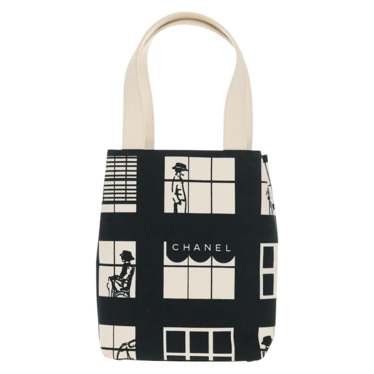 Chanel Chanel Coco Window Tote Printed Canvas Size ONE SIZE - 18 Thumbnail