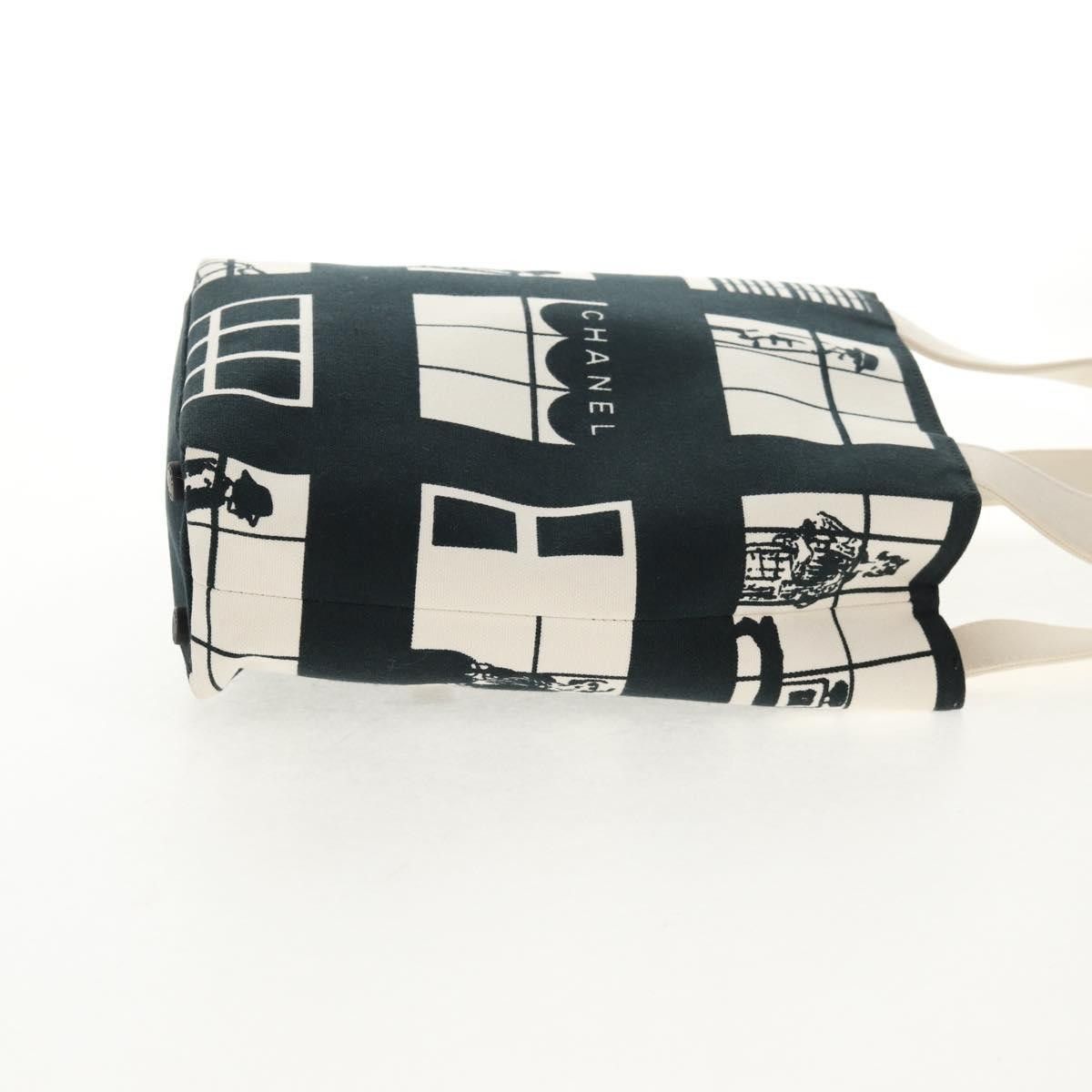 Chanel Chanel Coco Window Tote Printed Canvas Size ONE SIZE - 4 Thumbnail
