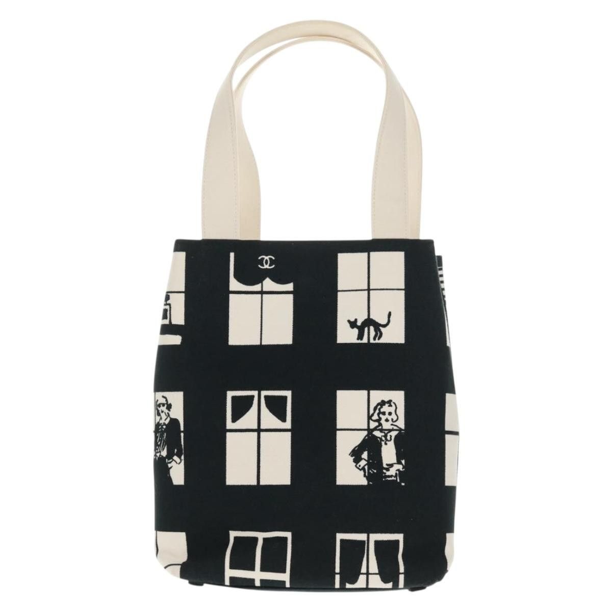 Chanel Chanel Coco Window Tote Printed Canvas Size ONE SIZE - 2 Thumbnail