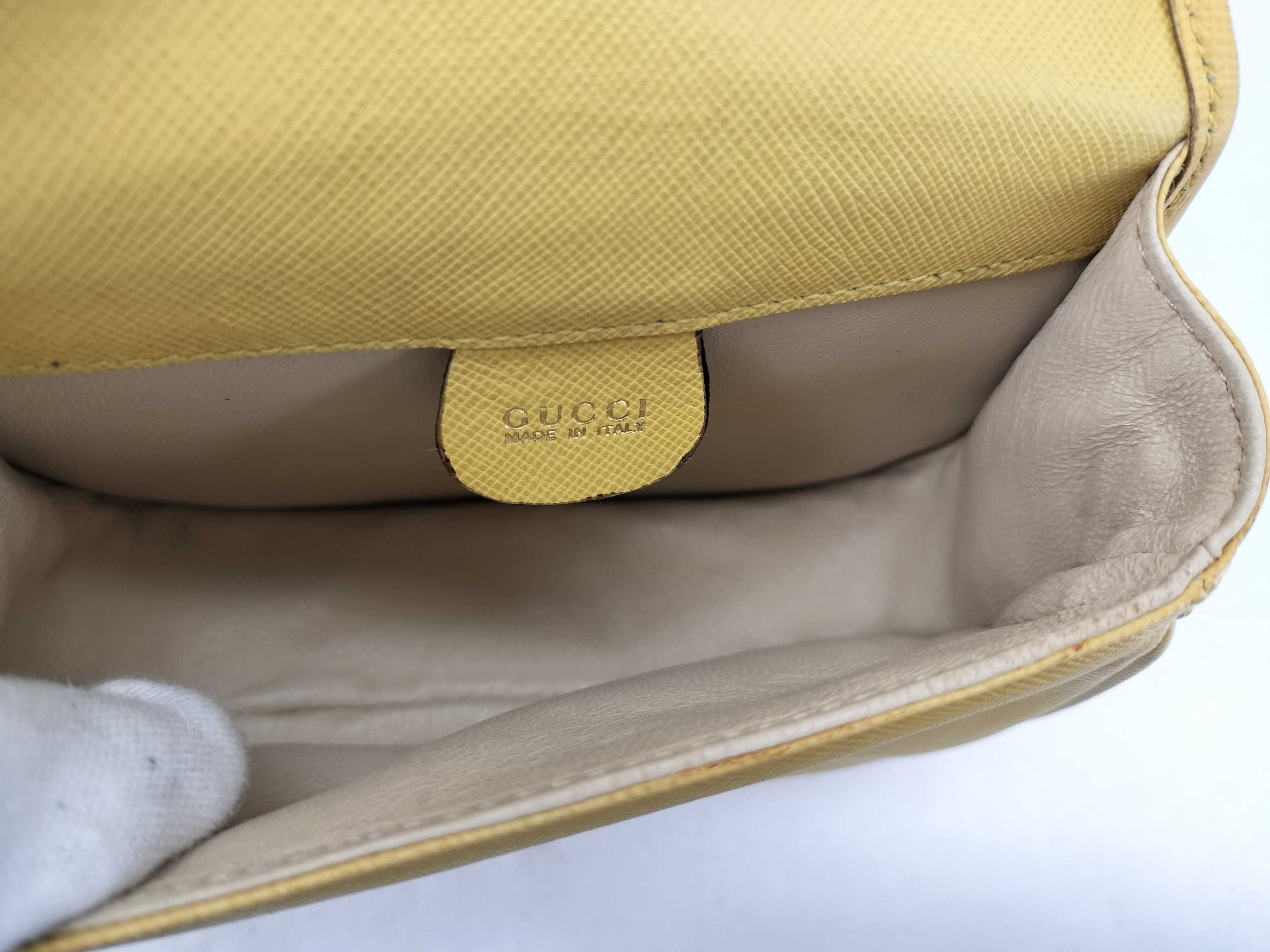 Gucci Gucci Front Zip Belt Bag GG Rubber Effect Leather Size ONE SIZE - 7 Thumbnail