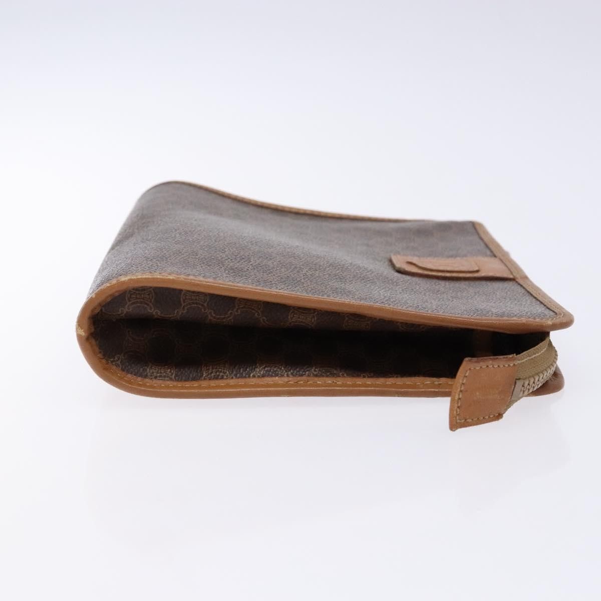 Celine Celine Macadam Pochette Canvas and Leather Size ONE SIZE - 3 Thumbnail