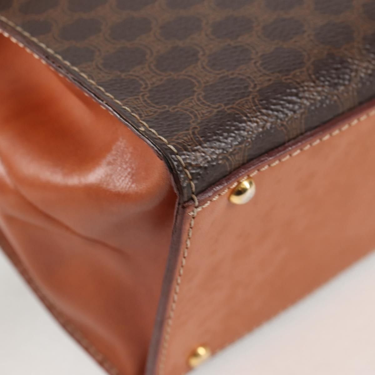 Celine Celine Vintage Convertible Top Handle Macadam Coated Canvas Size ONE SIZE - 9 Thumbnail