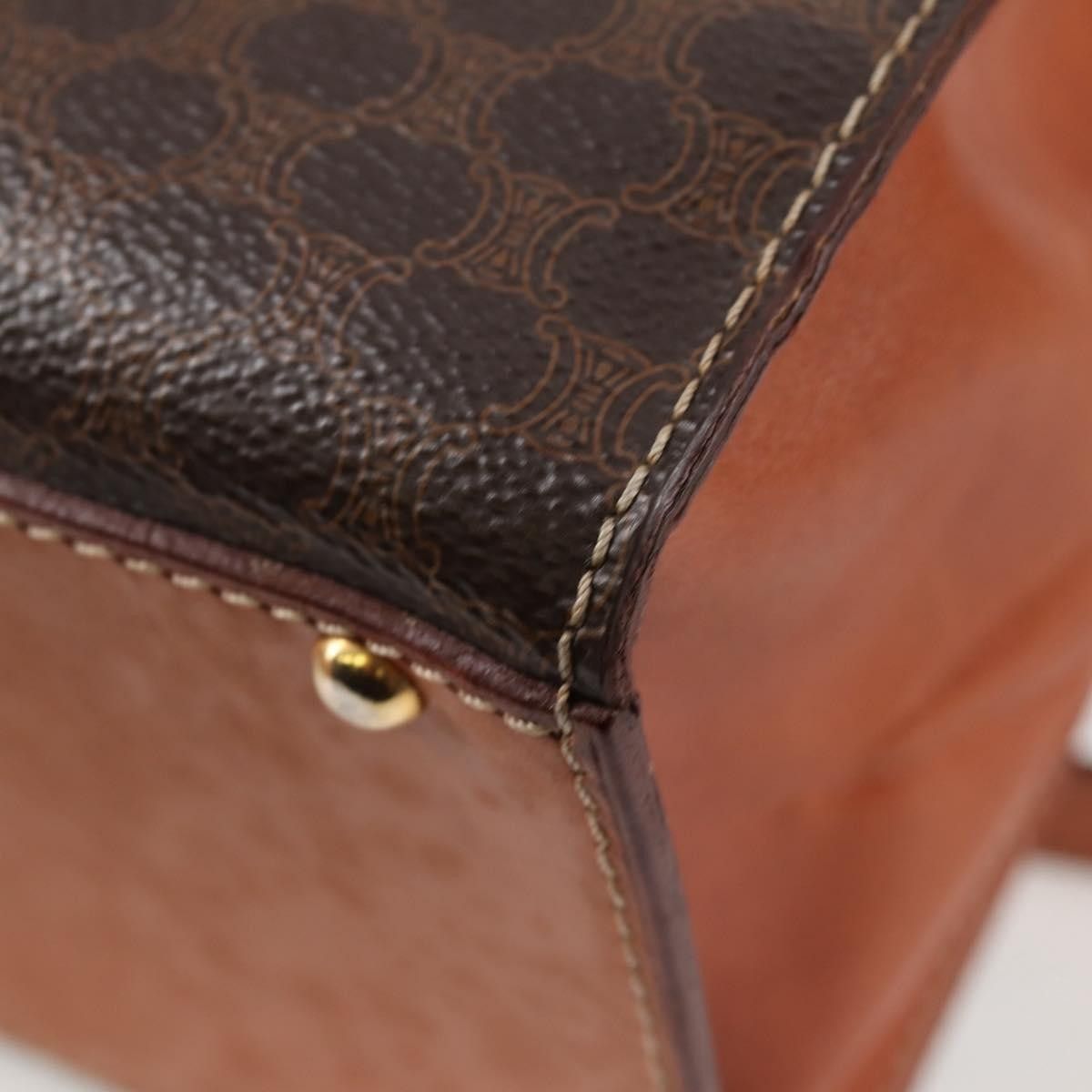 Celine Celine Vintage Convertible Top Handle Macadam Coated Canvas Size ONE SIZE - 12 Thumbnail