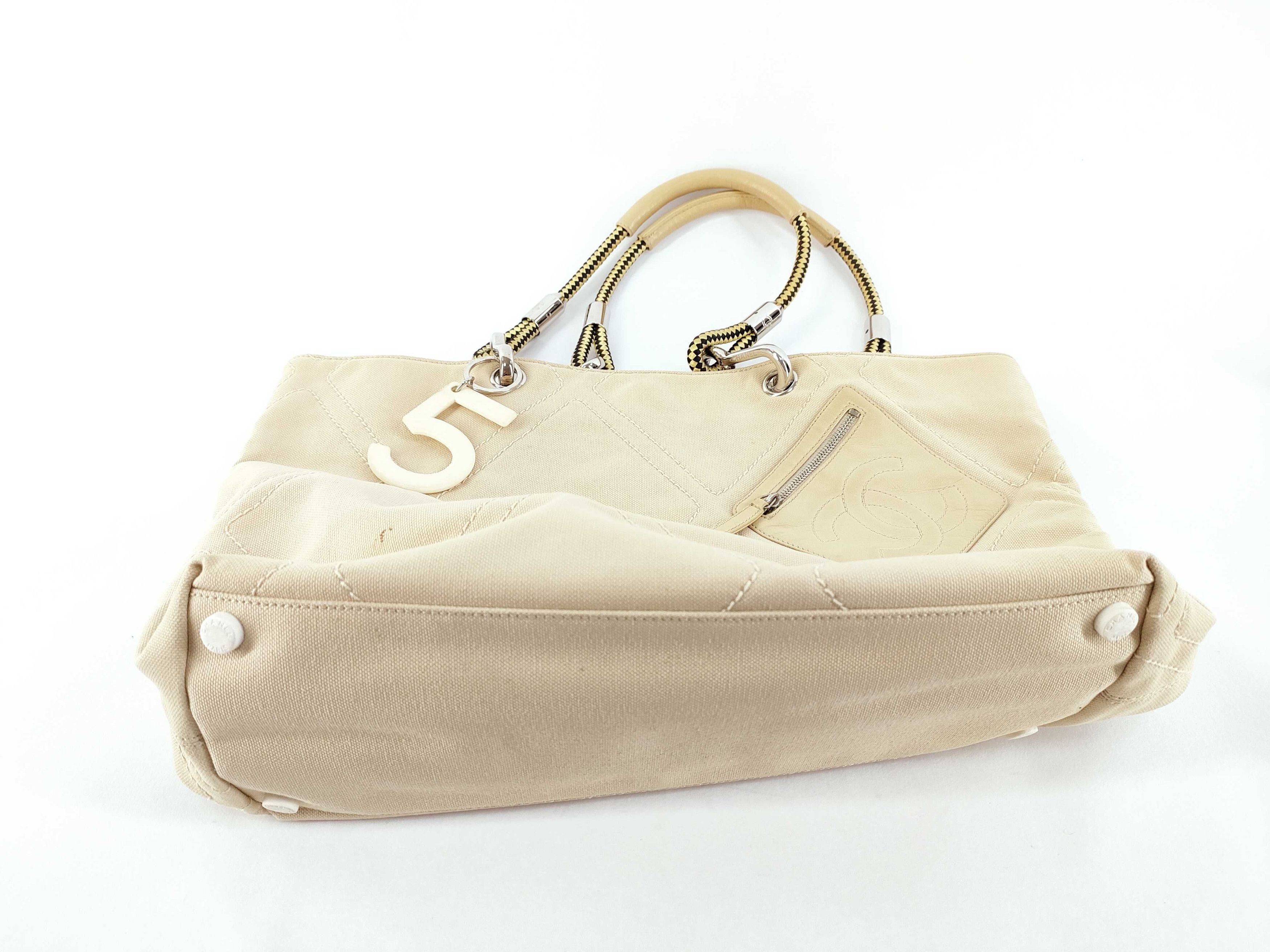 Chanel Chanel Shopper Tote Canvas Size ONE SIZE - 3 Thumbnail