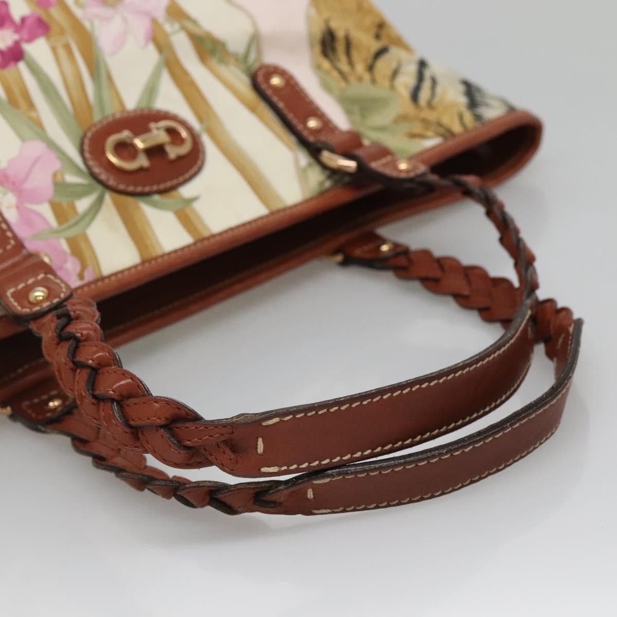 Salvatore Ferragamo Salvatore Ferragamo Gancini Zip Pouch Leather Size ONE SIZE - 9 Thumbnail
