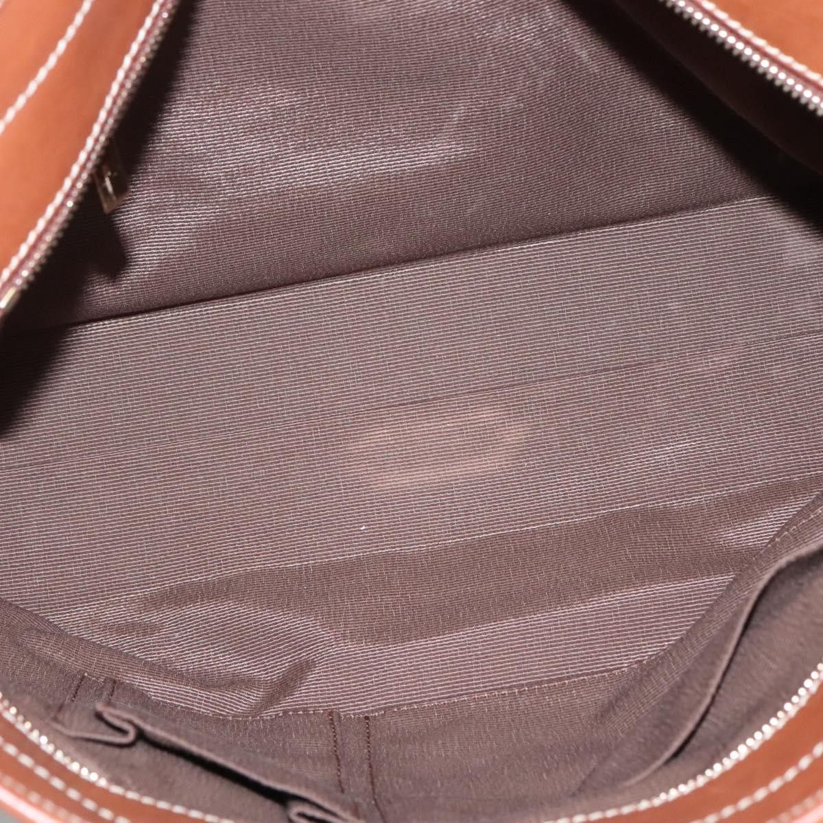 Salvatore Ferragamo Salvatore Ferragamo Gancini Zip Pouch Leather Size ONE SIZE - 8 Thumbnail