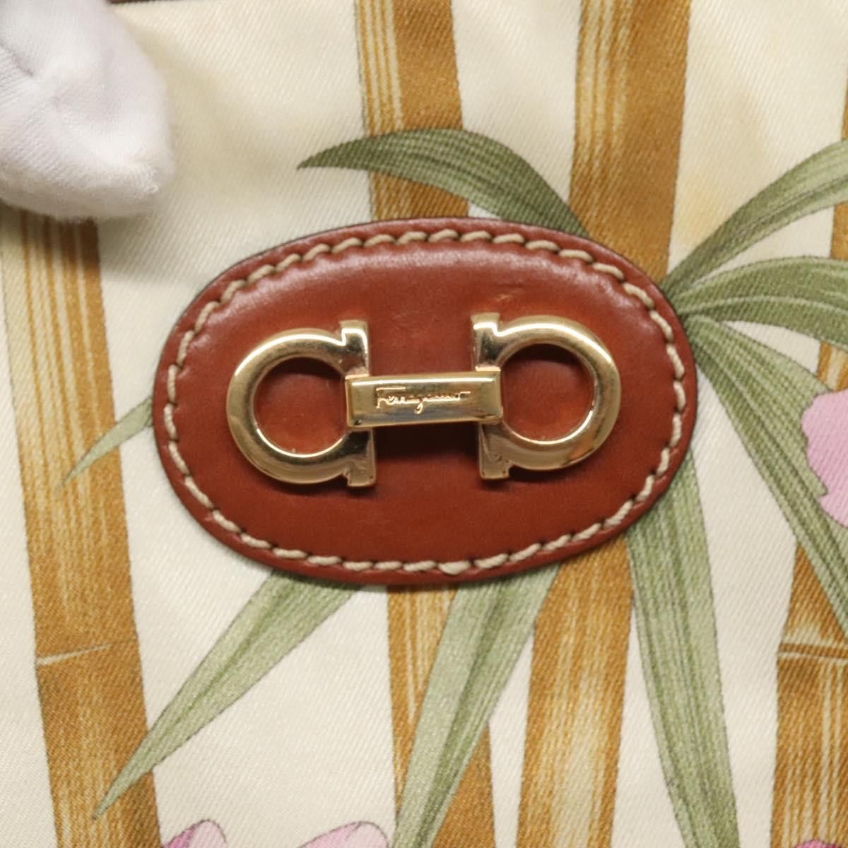 Salvatore Ferragamo Salvatore Ferragamo Gancini Zip Pouch Leather Size ONE SIZE - 7 Thumbnail