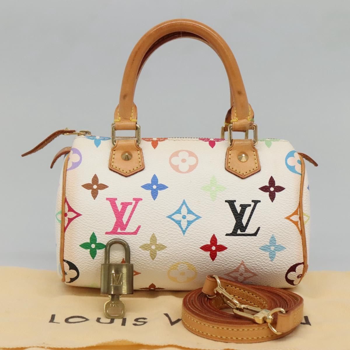 Louis Vuitton Louis Vuitton Speedy Mini HL Handbag Monogram Multicolor Size ONE SIZE - 13 Thumbnail