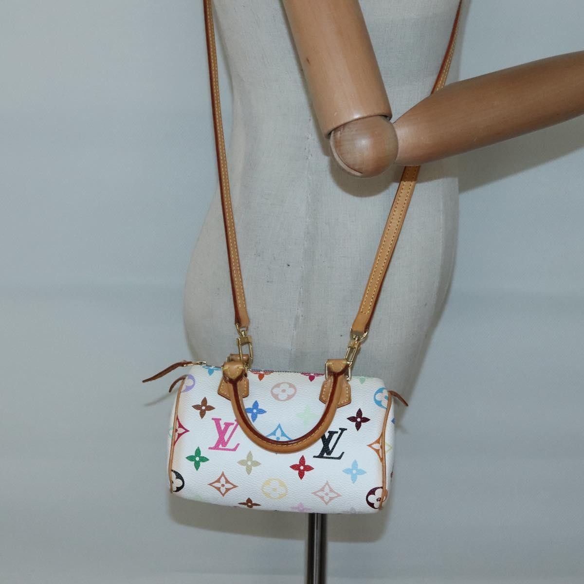 Louis Vuitton Louis Vuitton Speedy Mini HL Handbag Monogram Multicolor Size ONE SIZE - 14 Thumbnail