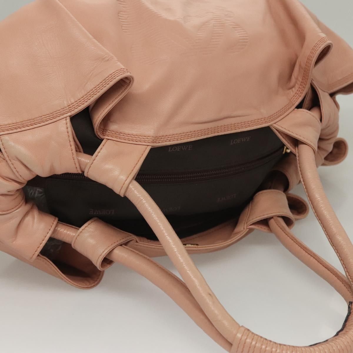 Loewe Loewe Anagram Logo Nappa Aire Hand Bag Leather Size ONE SIZE - 17 Thumbnail
