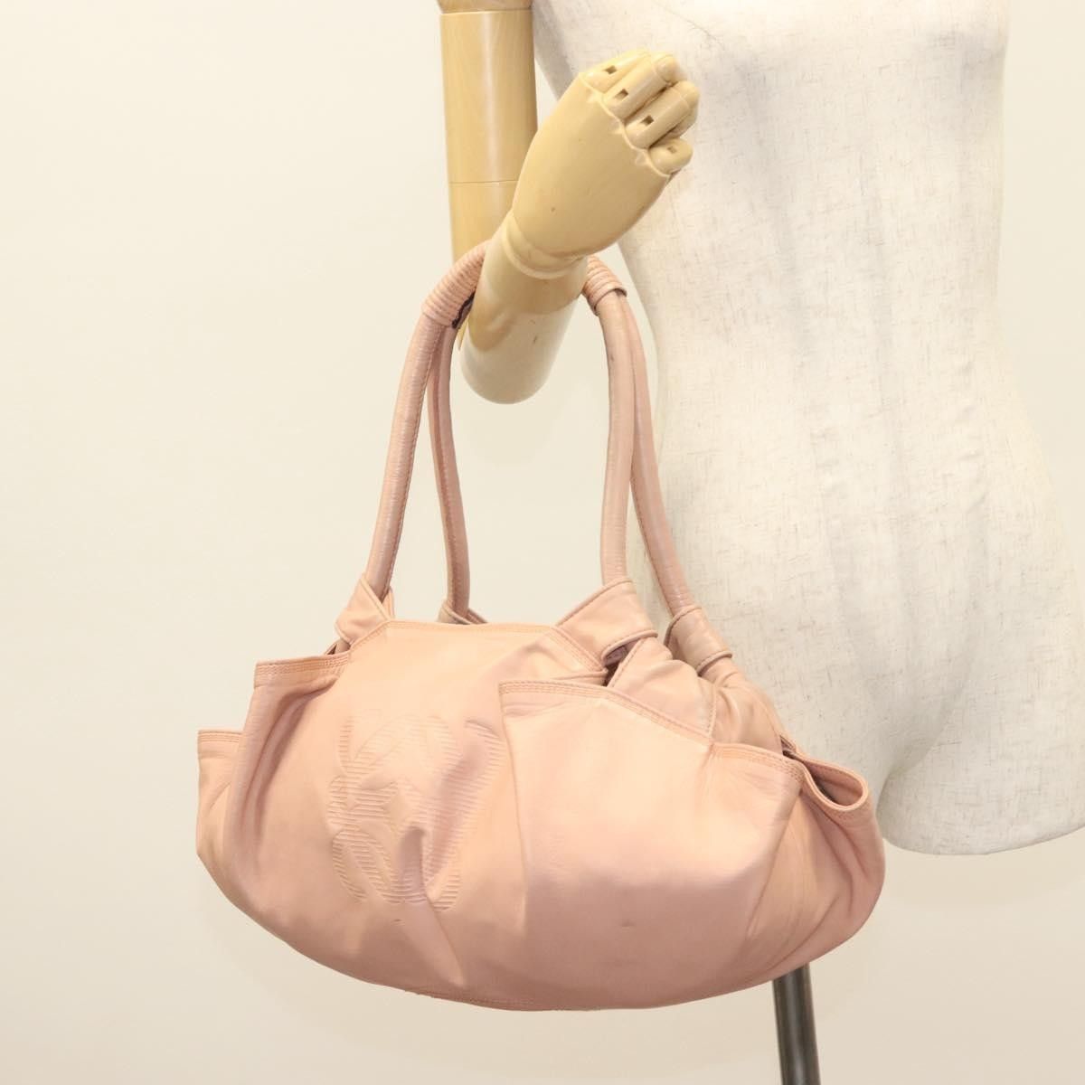 Loewe Loewe Anagram Logo Nappa Aire Hand Bag Leather Size ONE SIZE - 15 Thumbnail