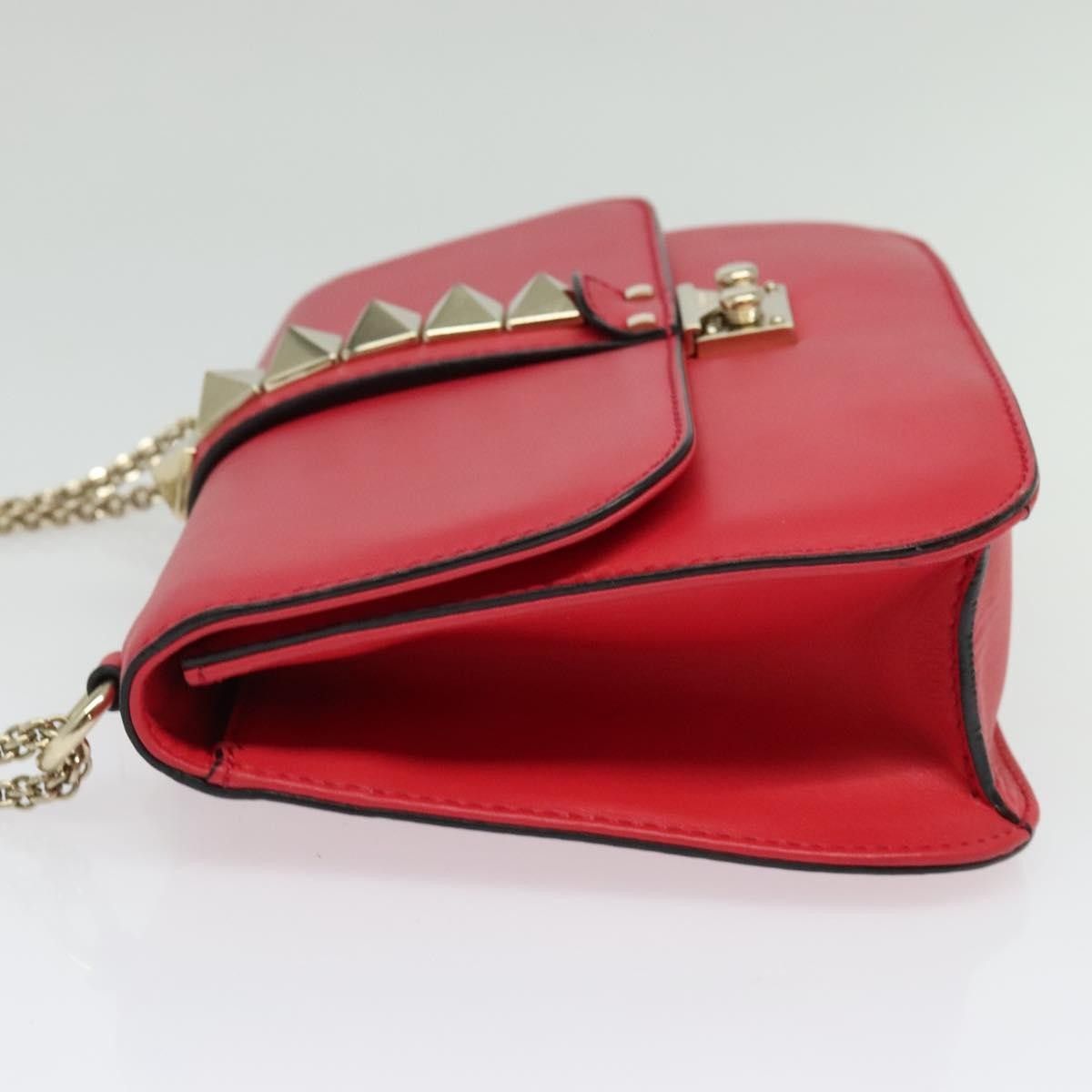 Valentino Valentino Garavani Rolling Rockstud Glam Lock Shoulder Bag Leather Size ONE SIZE - 3 Thumbnail
