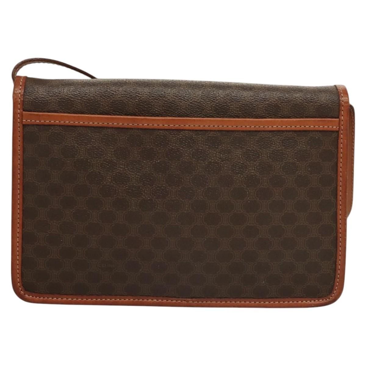 Celine Celine Vintage Macadam Shoulder Bag Canvas Size ONE SIZE - 2 Thumbnail