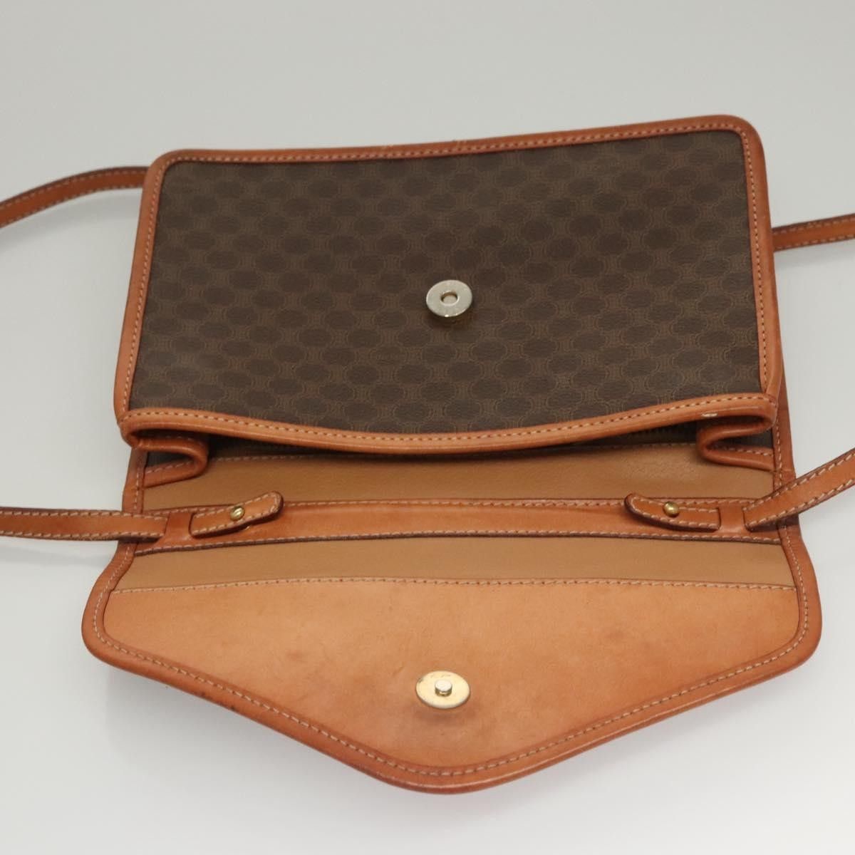 Celine Celine Vintage Macadam Shoulder Bag Canvas Size ONE SIZE - 18 Thumbnail
