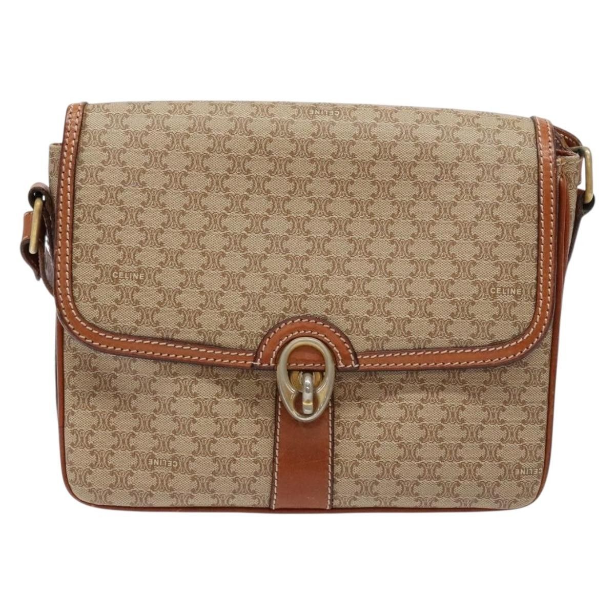 Celine Celine Vintage Macadam Canvas and Leather Size ONE SIZE - 19 Thumbnail