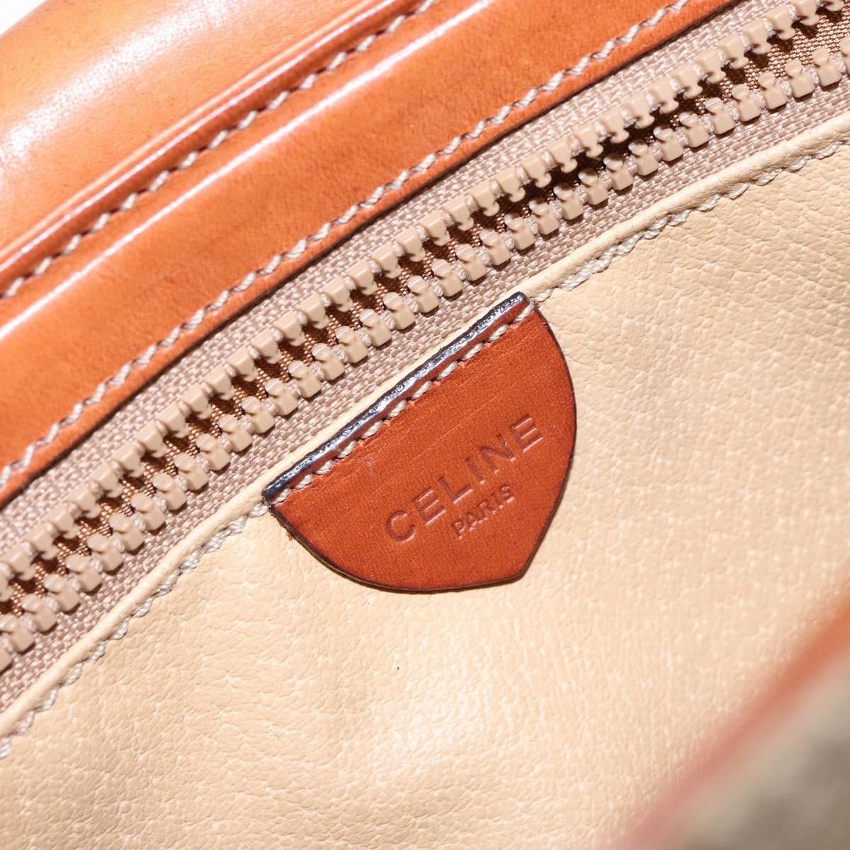 Celine Celine Vintage Macadam Canvas and Leather Size ONE SIZE - 6 Thumbnail