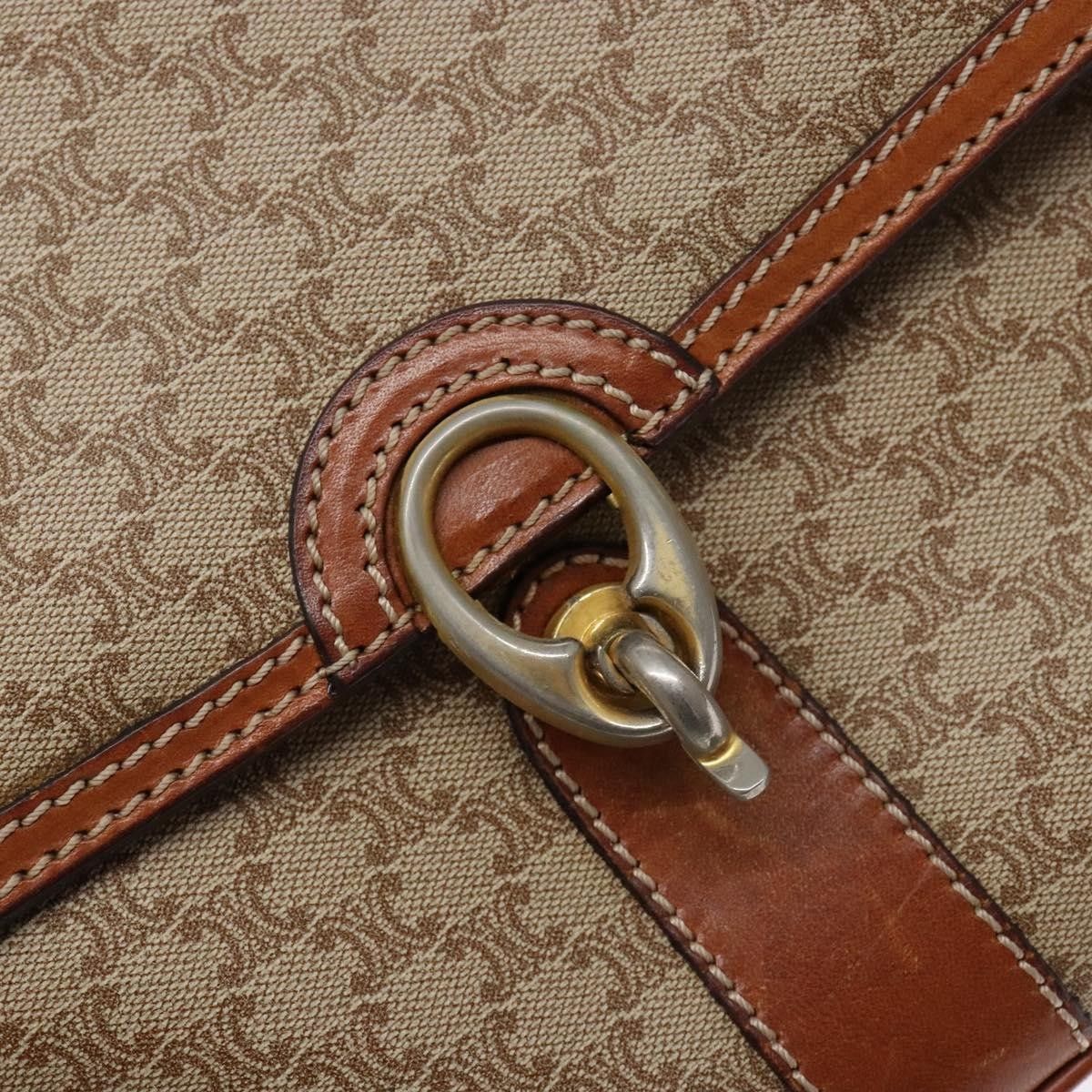 Celine Celine Vintage Macadam Canvas and Leather Size ONE SIZE - 20 Thumbnail