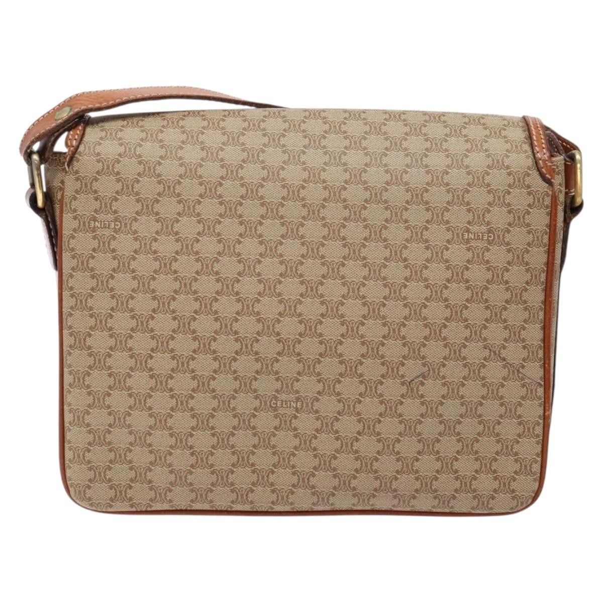 Celine Celine Vintage Macadam Canvas and Leather Size ONE SIZE - 2 Thumbnail