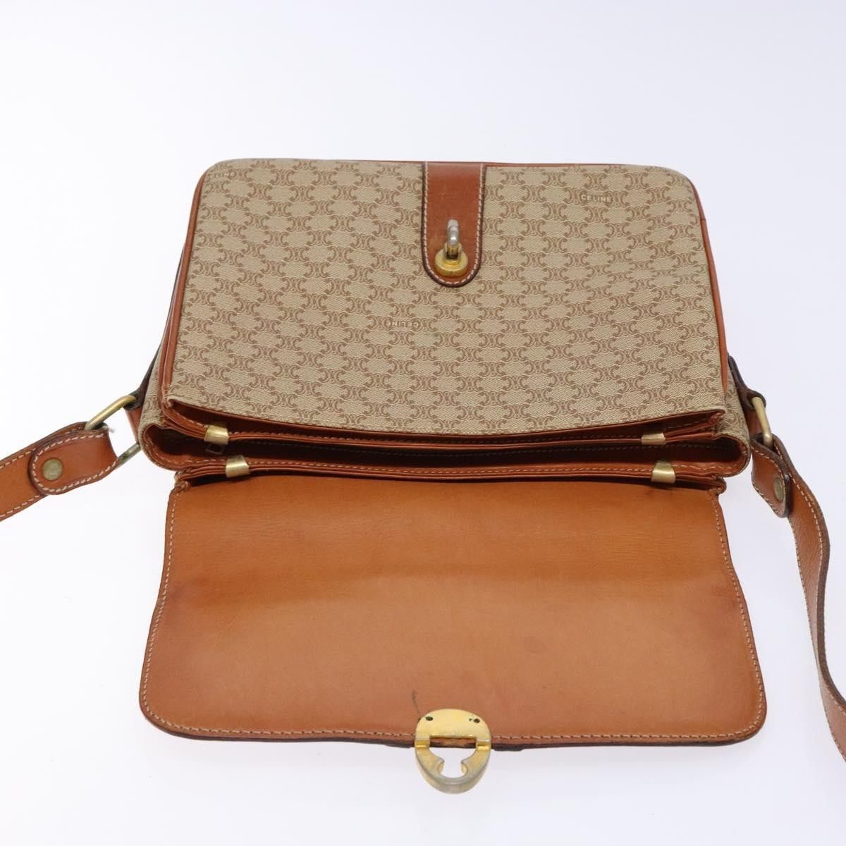 Celine Celine Vintage Macadam Canvas and Leather Size ONE SIZE - 21 Thumbnail