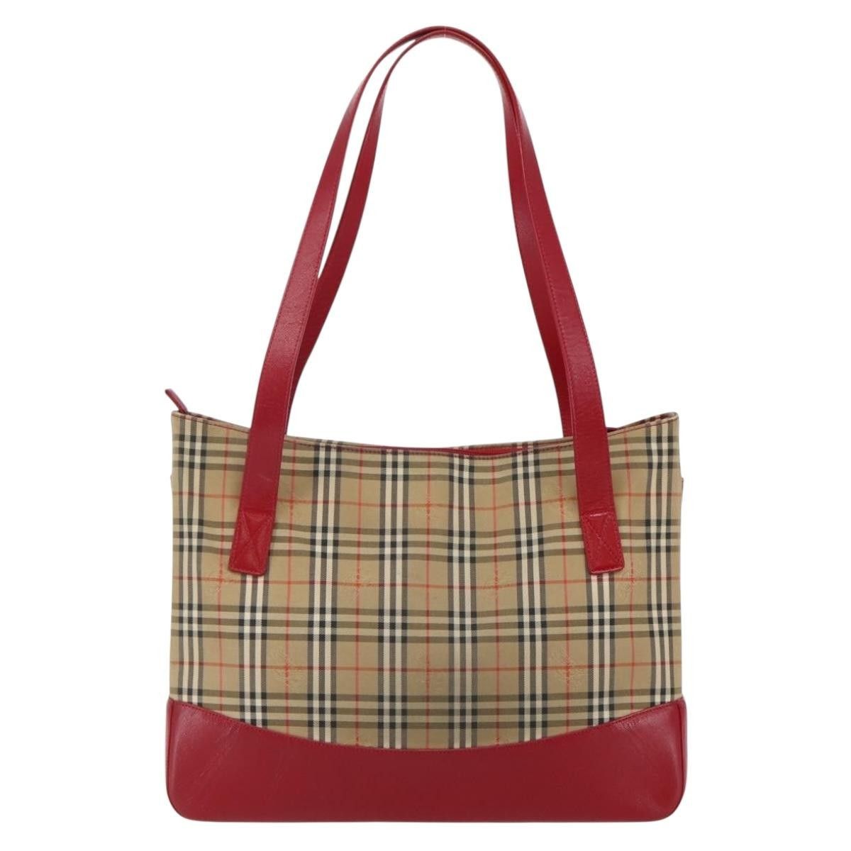 Burberry Burberry Nova Check Tote canvas check pattern Size ONE SIZE - 2 Thumbnail