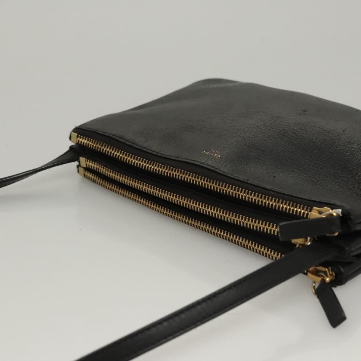 Celine Celine Trio Crossbody Bag Leather Size ONE SIZE - 14 Thumbnail