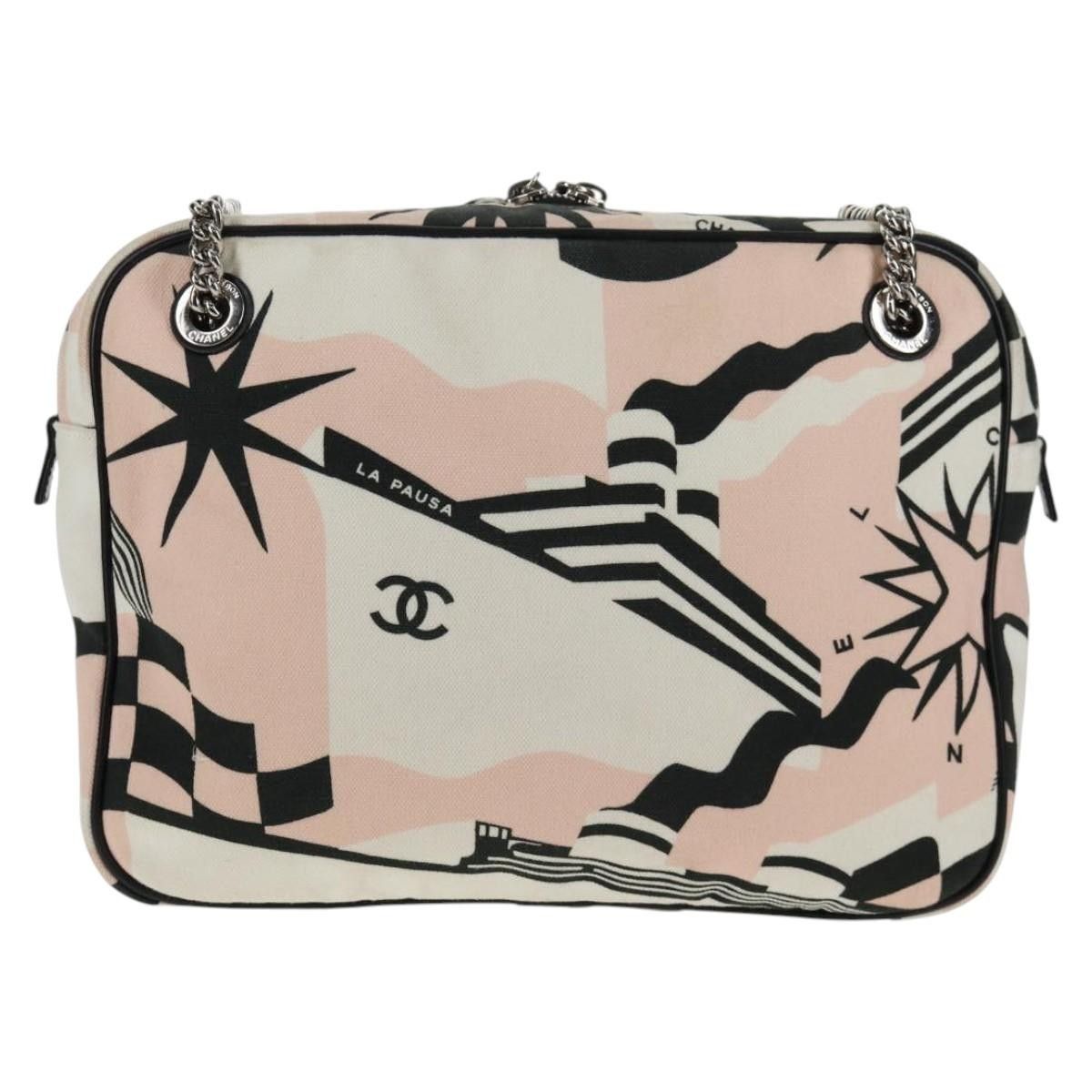 Chanel Chanel La Pausa Bay Camera Case Printed Canvas Size ONE SIZE - 2 Thumbnail