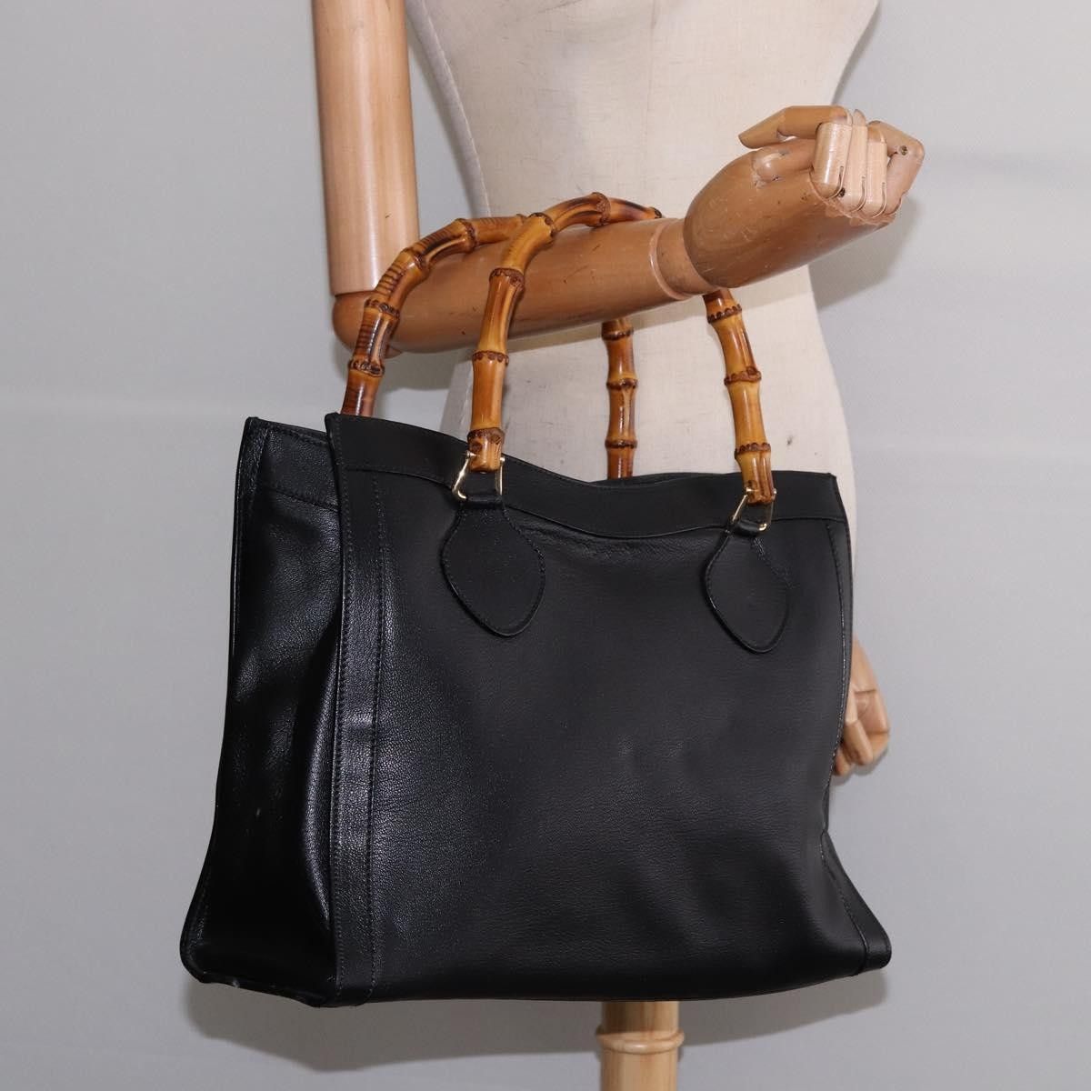 Gucci Gucci Diana NM Bamboo Handle Tote Leather Size ONE SIZE - 13 Thumbnail