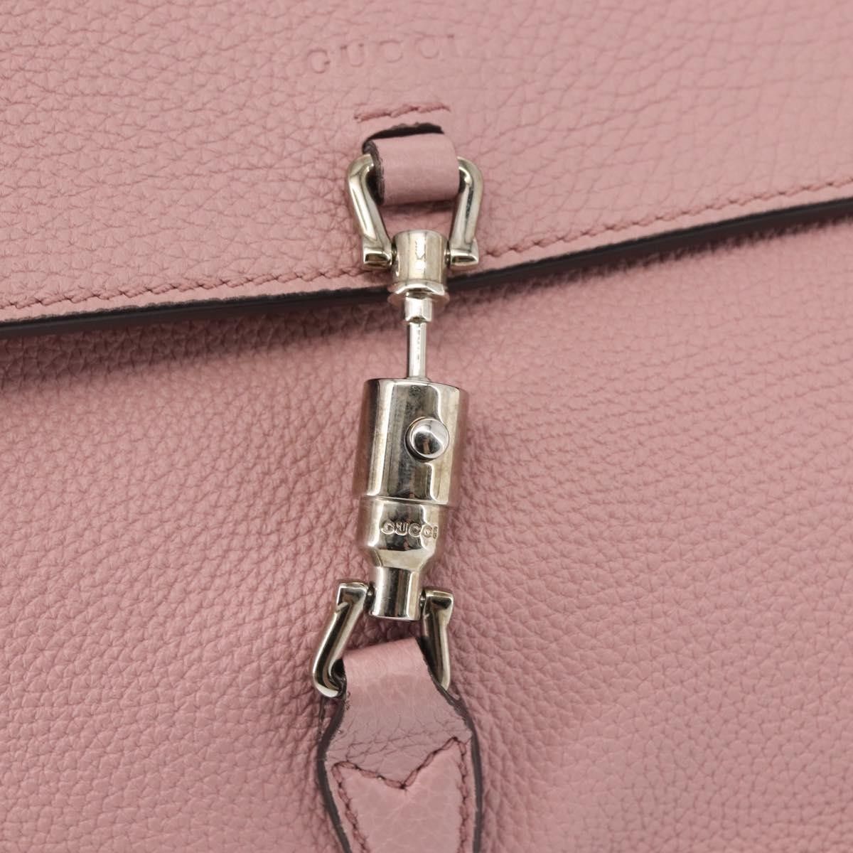 Gucci Gucci Jackie Soft Flap Shoulder Bag Leather Size ONE SIZE - 12 Thumbnail