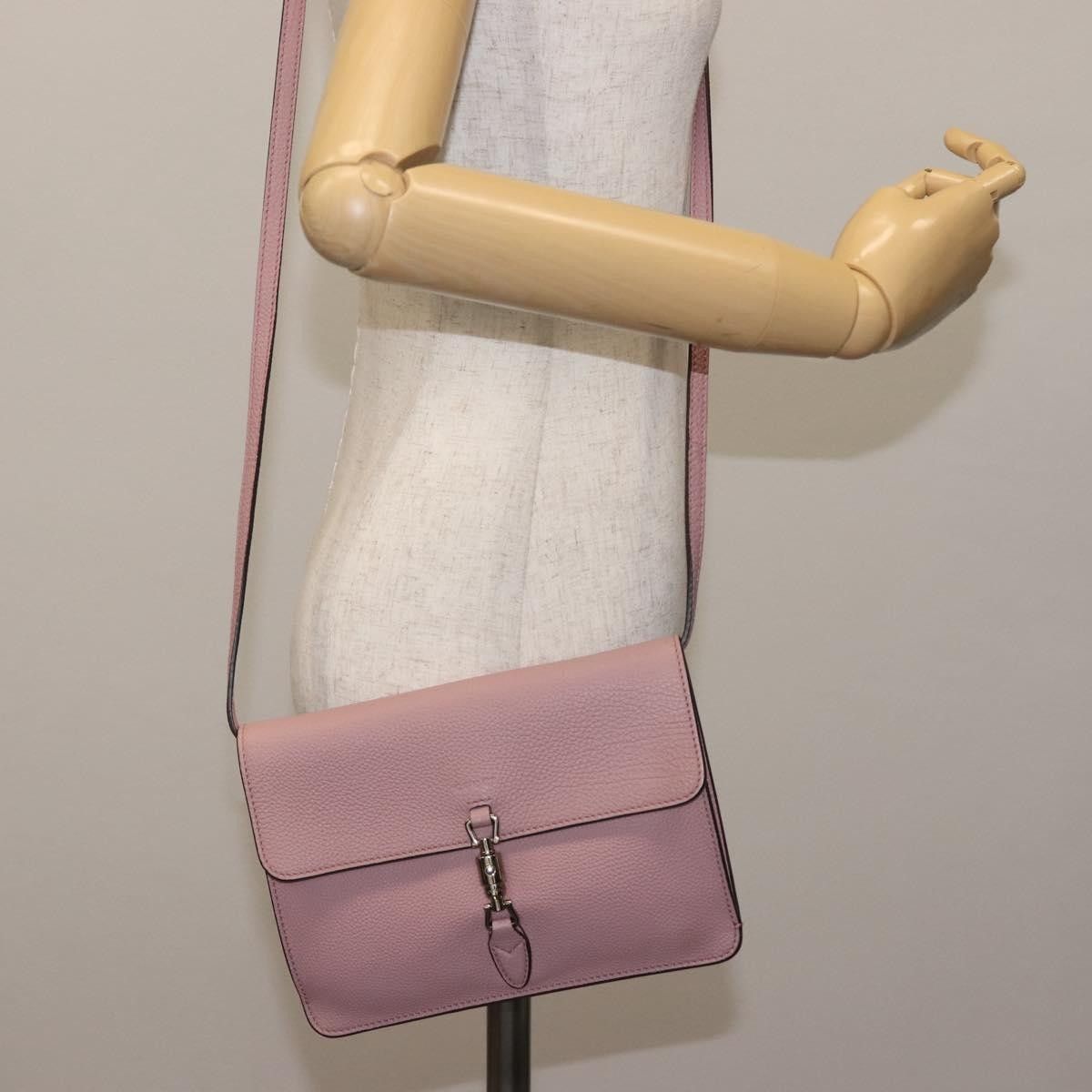 Gucci Gucci Jackie Soft Flap Shoulder Bag Leather Size ONE SIZE - 13 Thumbnail
