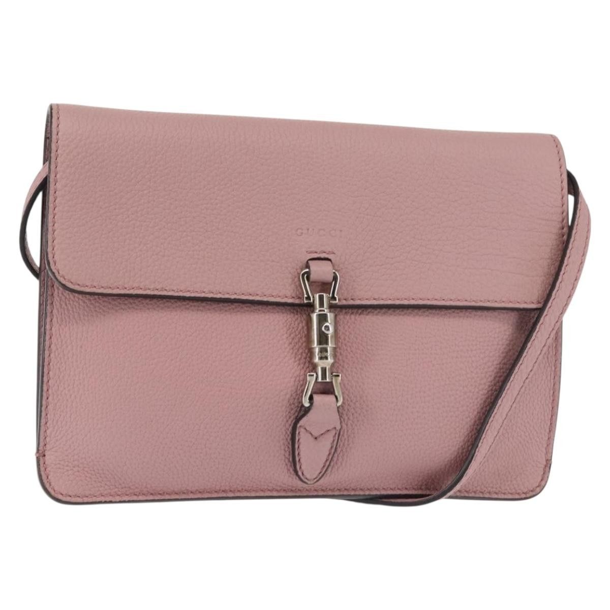 Gucci Gucci Jackie Soft Flap Shoulder Bag Leather Size ONE SIZE - 20 Thumbnail