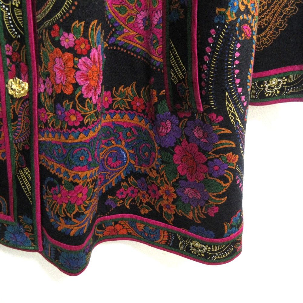 Other Other LEONARD Silk Collarless Jacket Others Outerwear DUTY FREE for USA Size ONE SIZE - 8 Thumbnail