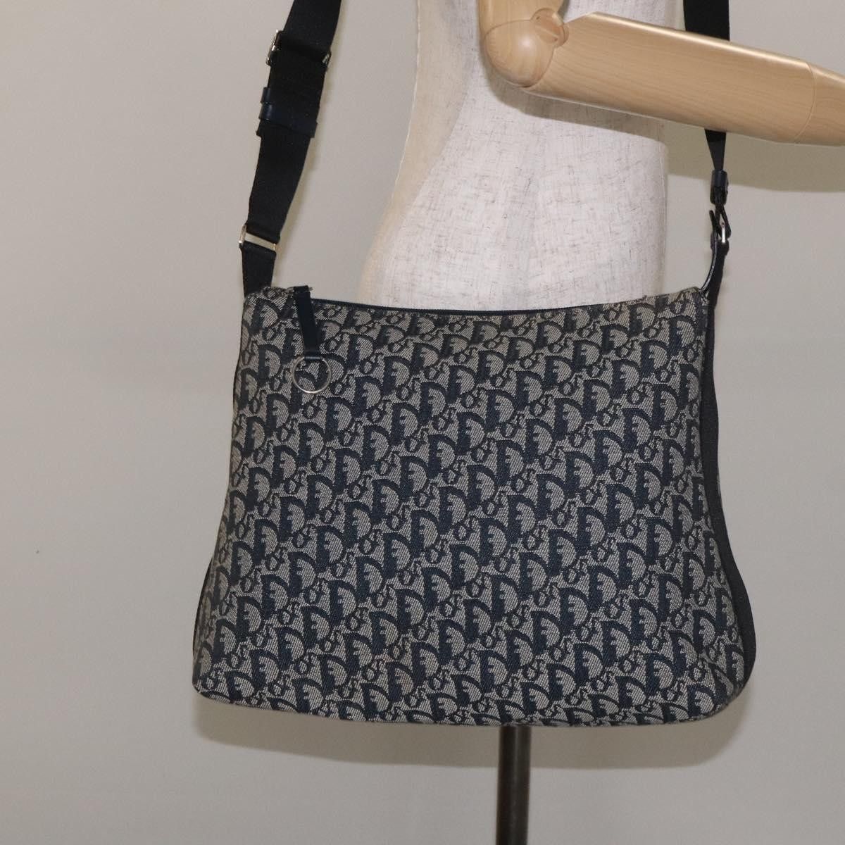 Dior Christian Dior Vintage Trotter Messenger Bag Diorissimo Canvas Size ONE SIZE - 14 Thumbnail