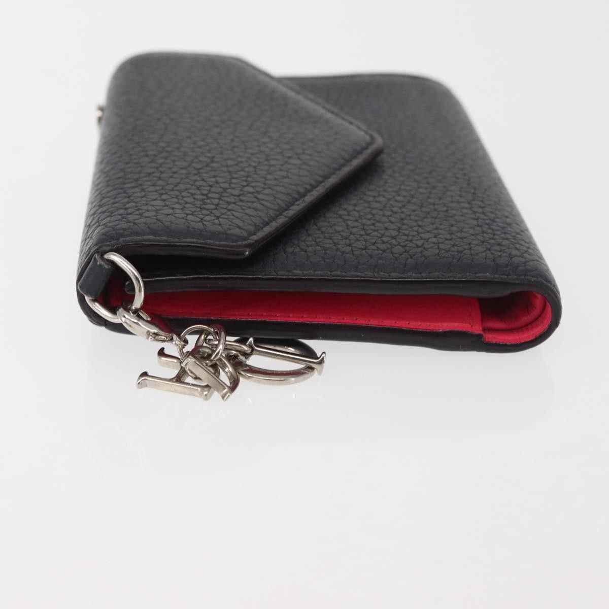 Dior Christian Dior Diorissimo Envelope Wallet Leather Size ONE SIZE - 4 Thumbnail