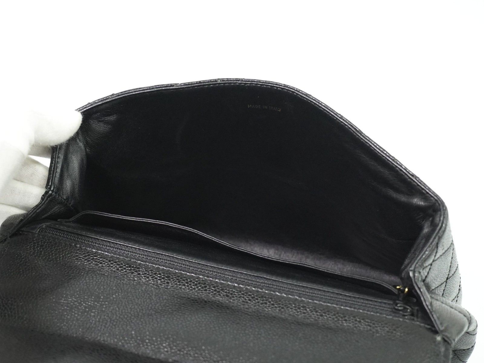Chanel Chanel Coco Top Handle Bag Quilted Caviar Size ONE SIZE - 16 Thumbnail