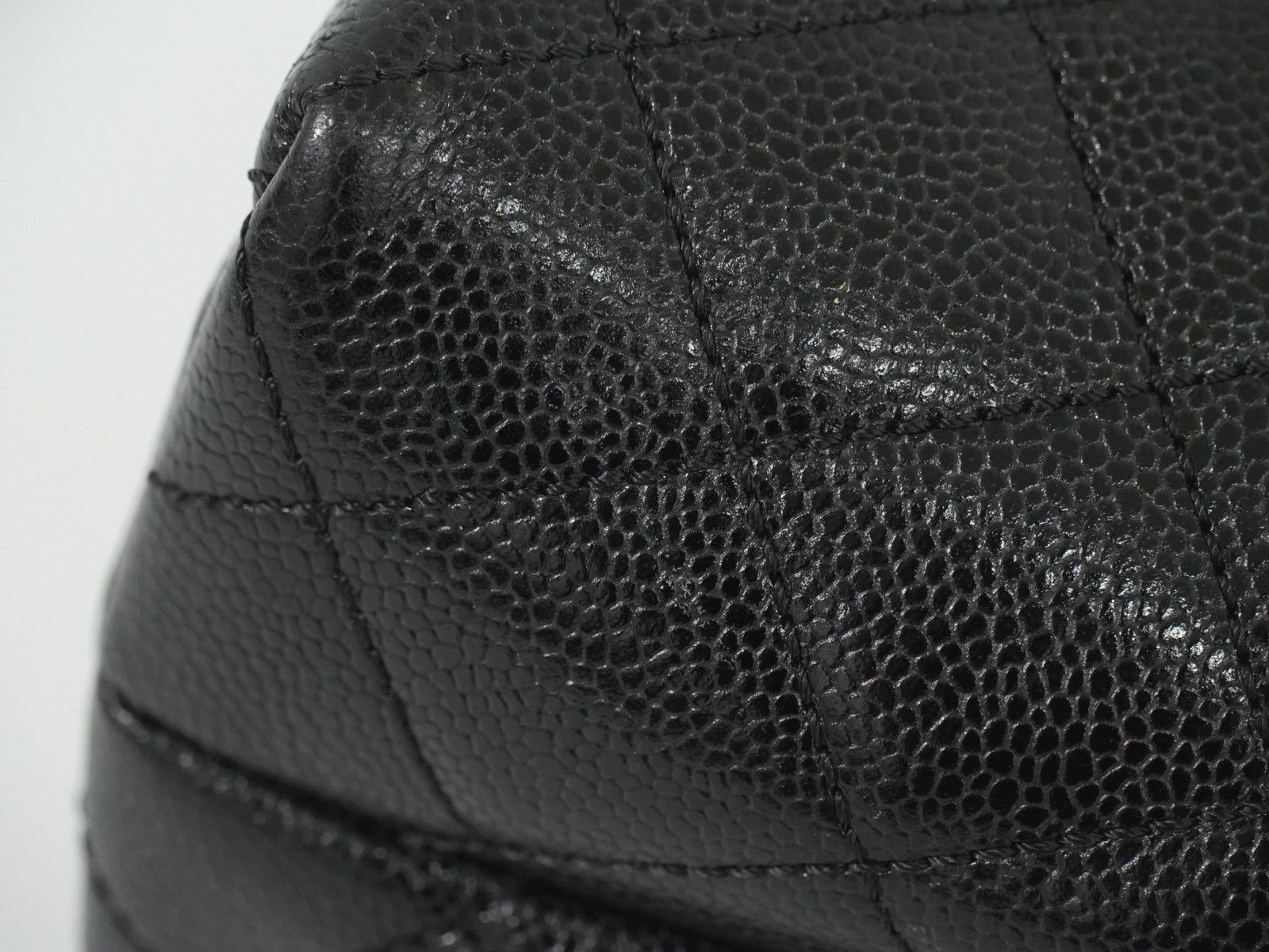 Chanel Chanel Coco Top Handle Bag Quilted Caviar Size ONE SIZE - 15 Thumbnail