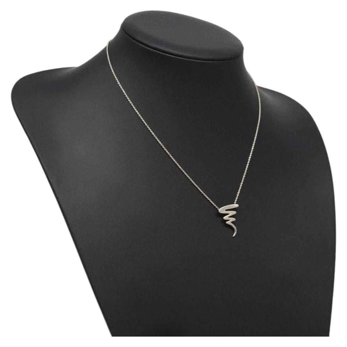 Tiffany & Co. Tiffany & Co. Paloma Picasso Scribble Necklace Silver 925 Size ONE SIZE - 8 Thumbnail