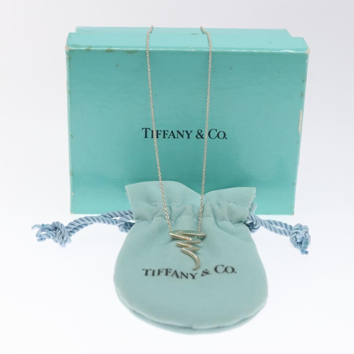 Tiffany & Co. Tiffany & Co. Paloma Picasso Scribble Necklace Silver 925 Size ONE SIZE - 7 Thumbnail
