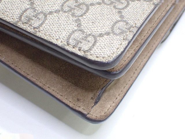 Gucci Gucci Dionysus Top Handle Chain GG Coated Canvas Size ONE SIZE - 7 Thumbnail