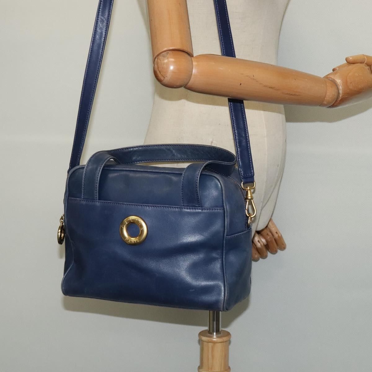 Celine Celine Circle Logo Handbag Leather Size ONE SIZE - 14 Thumbnail