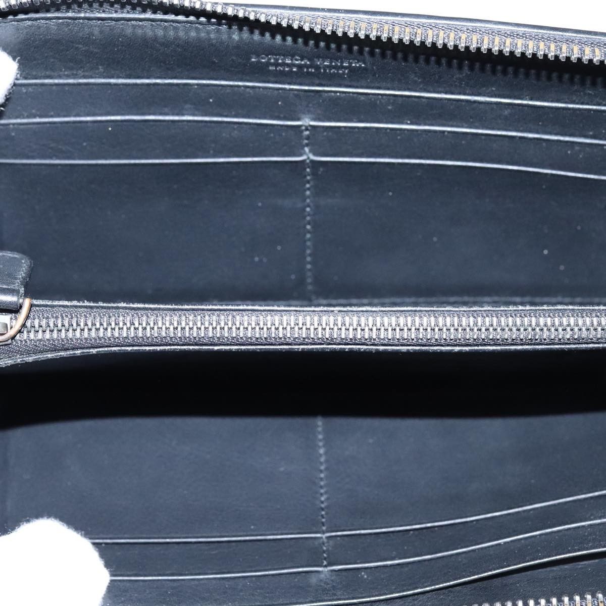 Bottega Veneta Bottega Veneta Intrecciato Long Zip Wallet Leather Size ONE SIZE - 5 Thumbnail