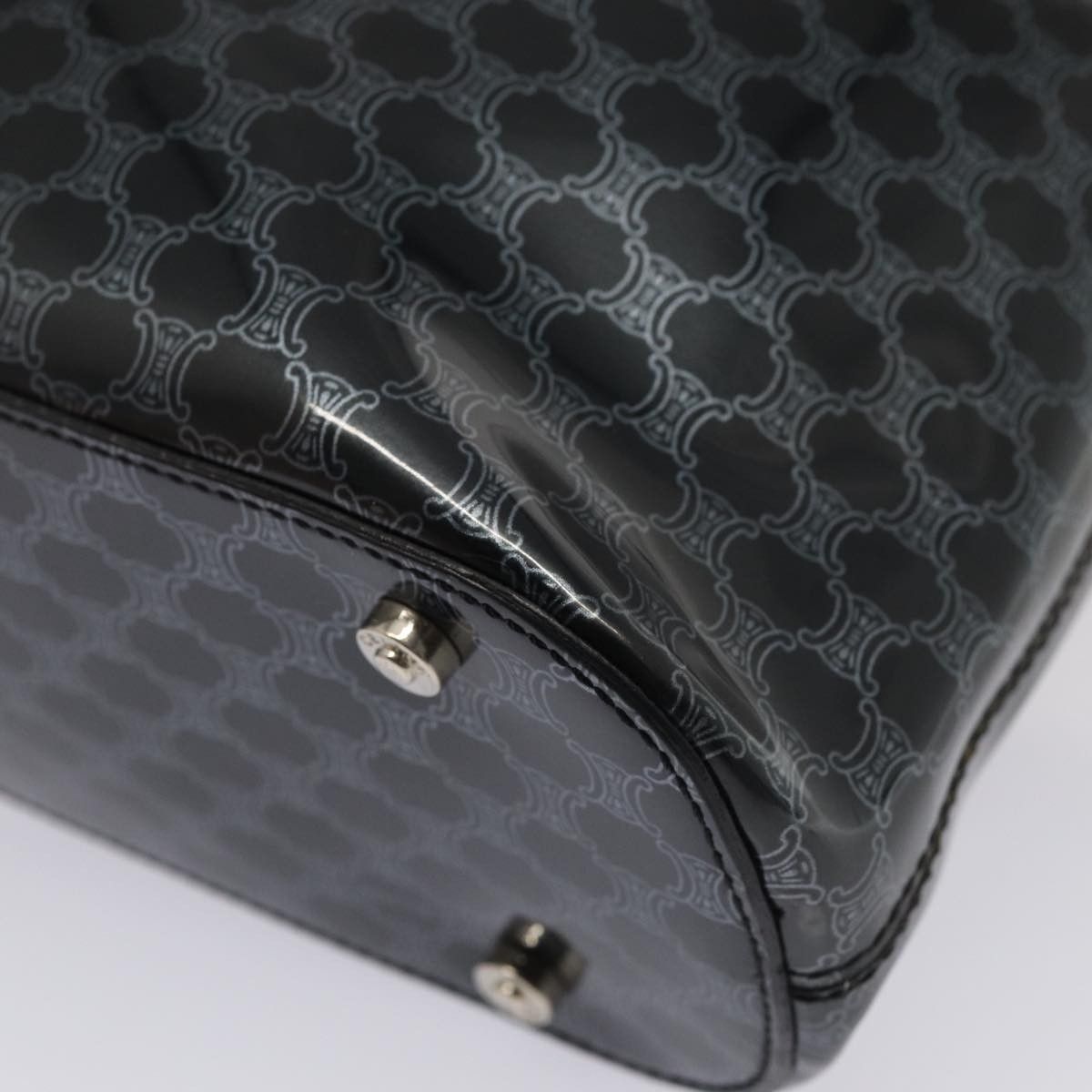 Celine Celine Vintage Macadam Shopper Tote Venyl Size ONE SIZE - 10 Thumbnail
