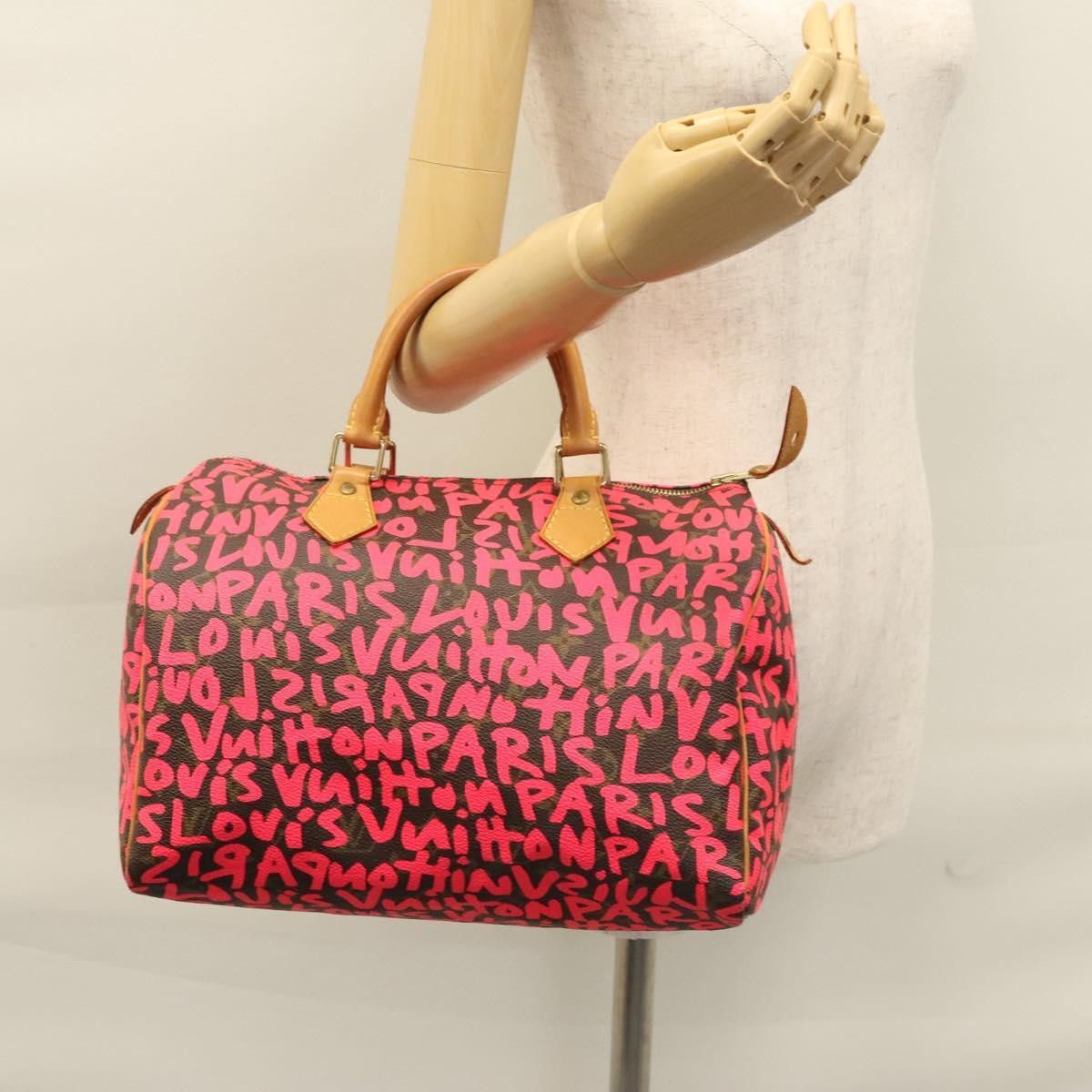 Louis Vuitton Louis Vuitton Speedy Handbag Limited Edition Monogram Graffiti Size ONE SIZE - 15 Thumbnail