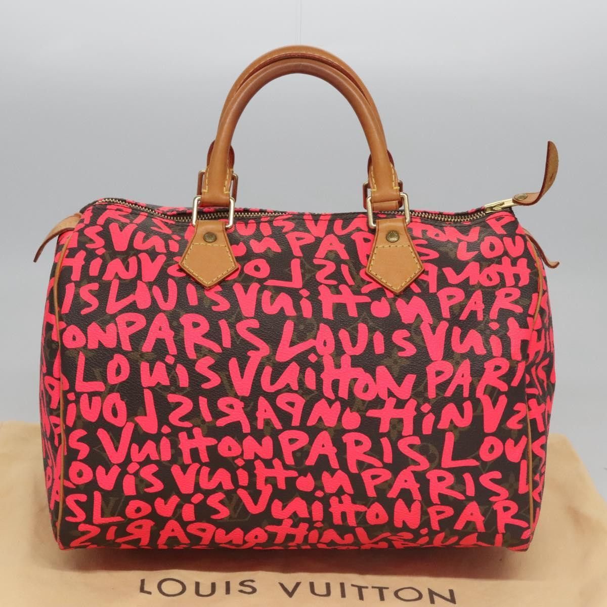 Louis Vuitton Louis Vuitton Speedy Handbag Limited Edition Monogram Graffiti Size ONE SIZE - 14 Thumbnail