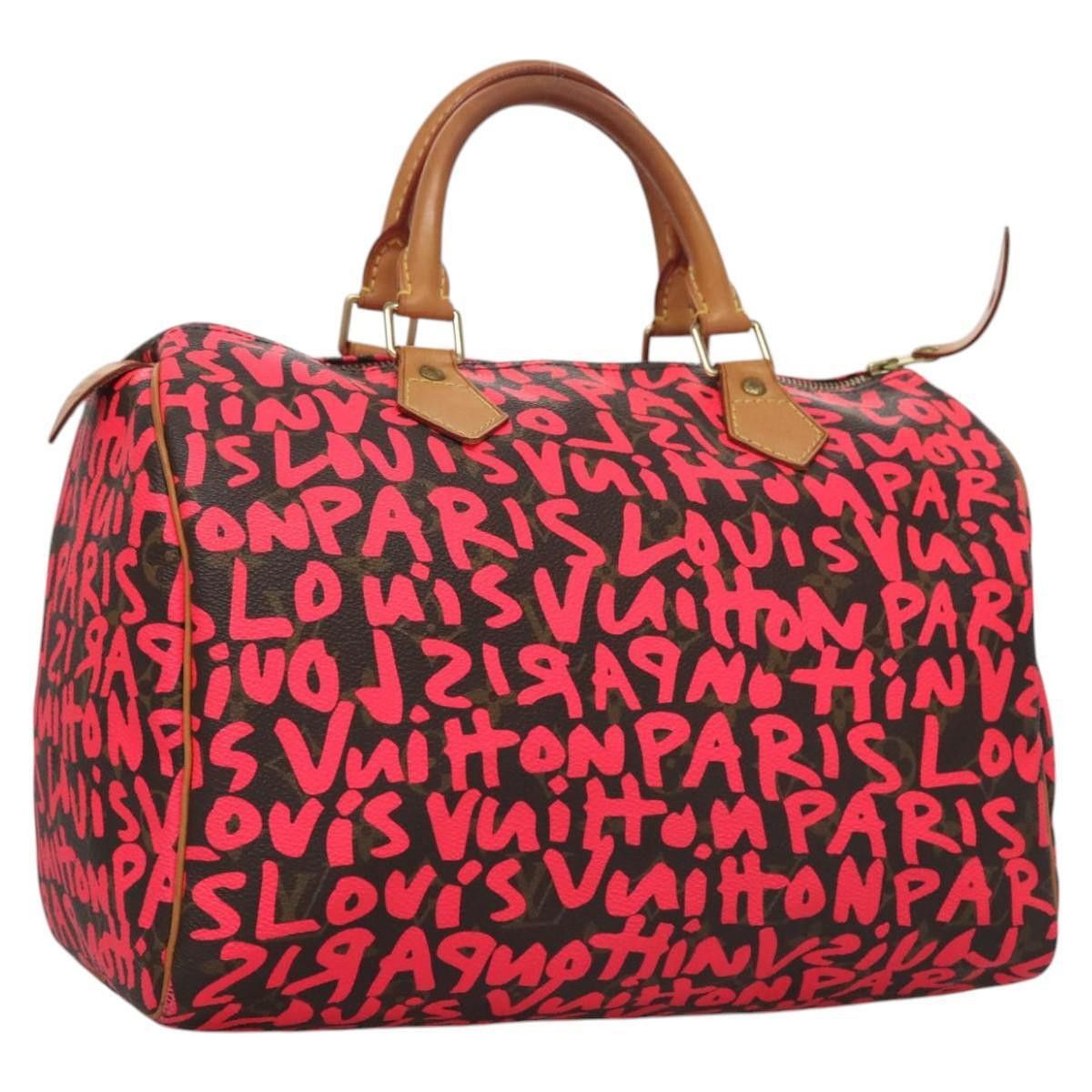 Louis Vuitton Louis Vuitton Speedy Handbag Limited Edition Monogram Graffiti Size ONE SIZE - 21 Thumbnail