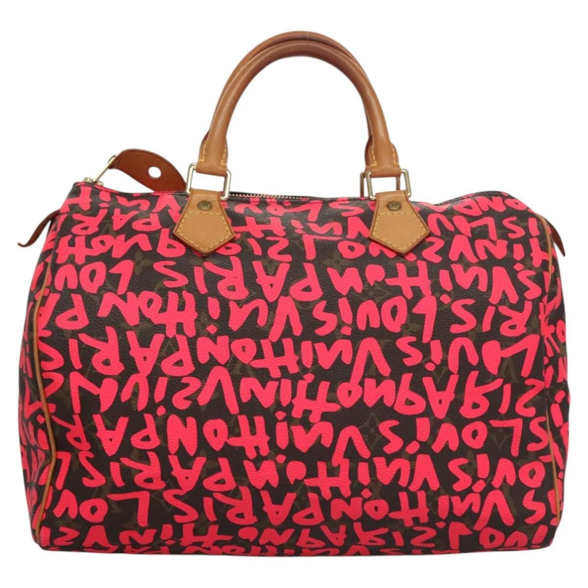 Louis Vuitton Louis Vuitton Speedy Handbag Limited Edition Monogram Graffiti Size ONE SIZE - 2 Thumbnail