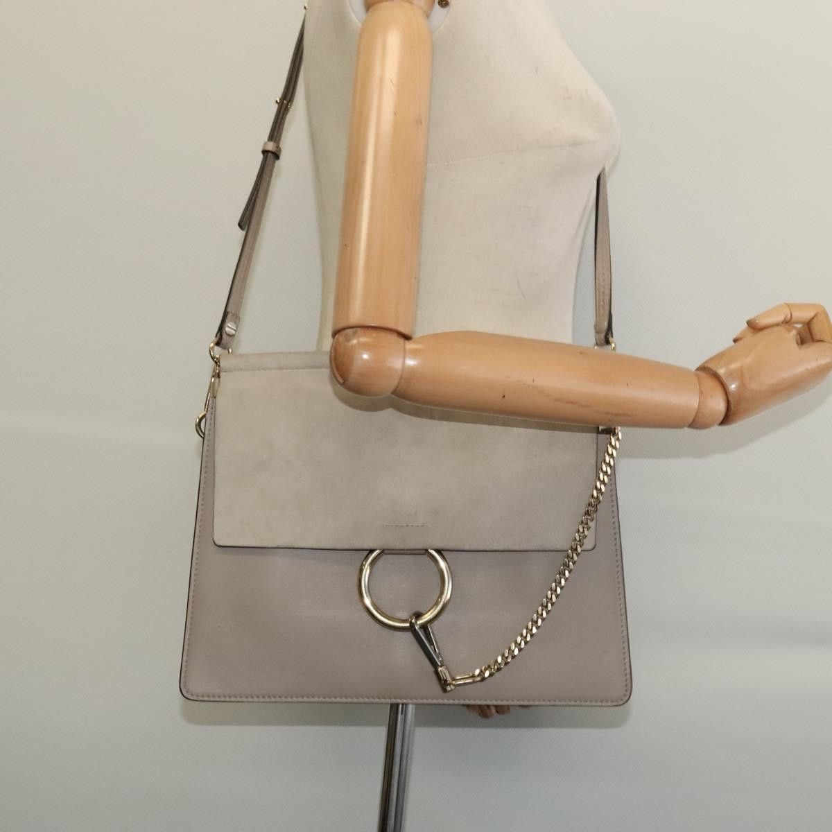 Chloe Chloe Faye Leather and Suede Size ONE SIZE - 14 Thumbnail