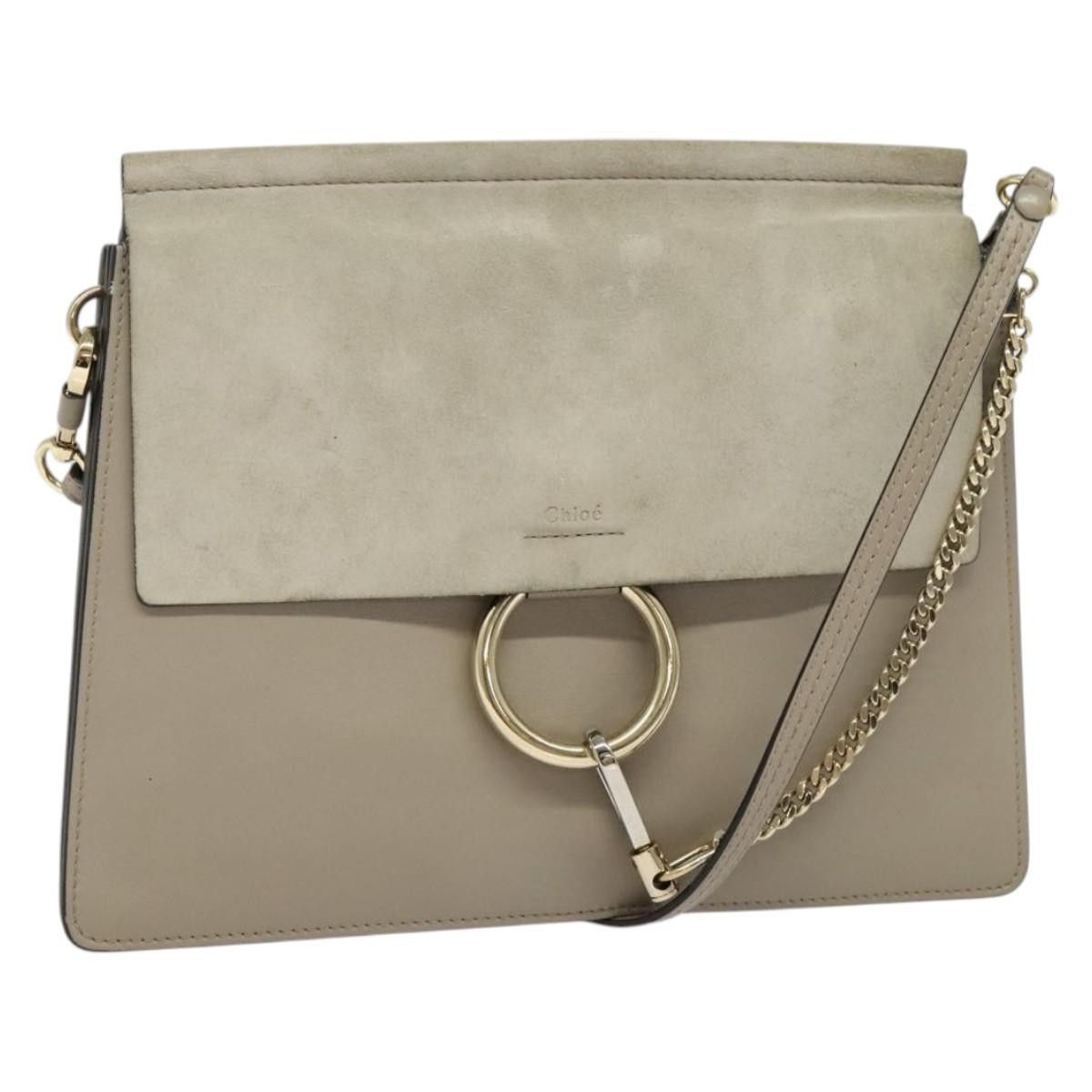 Chloe Chloe Faye Leather and Suede Size ONE SIZE - 20 Thumbnail