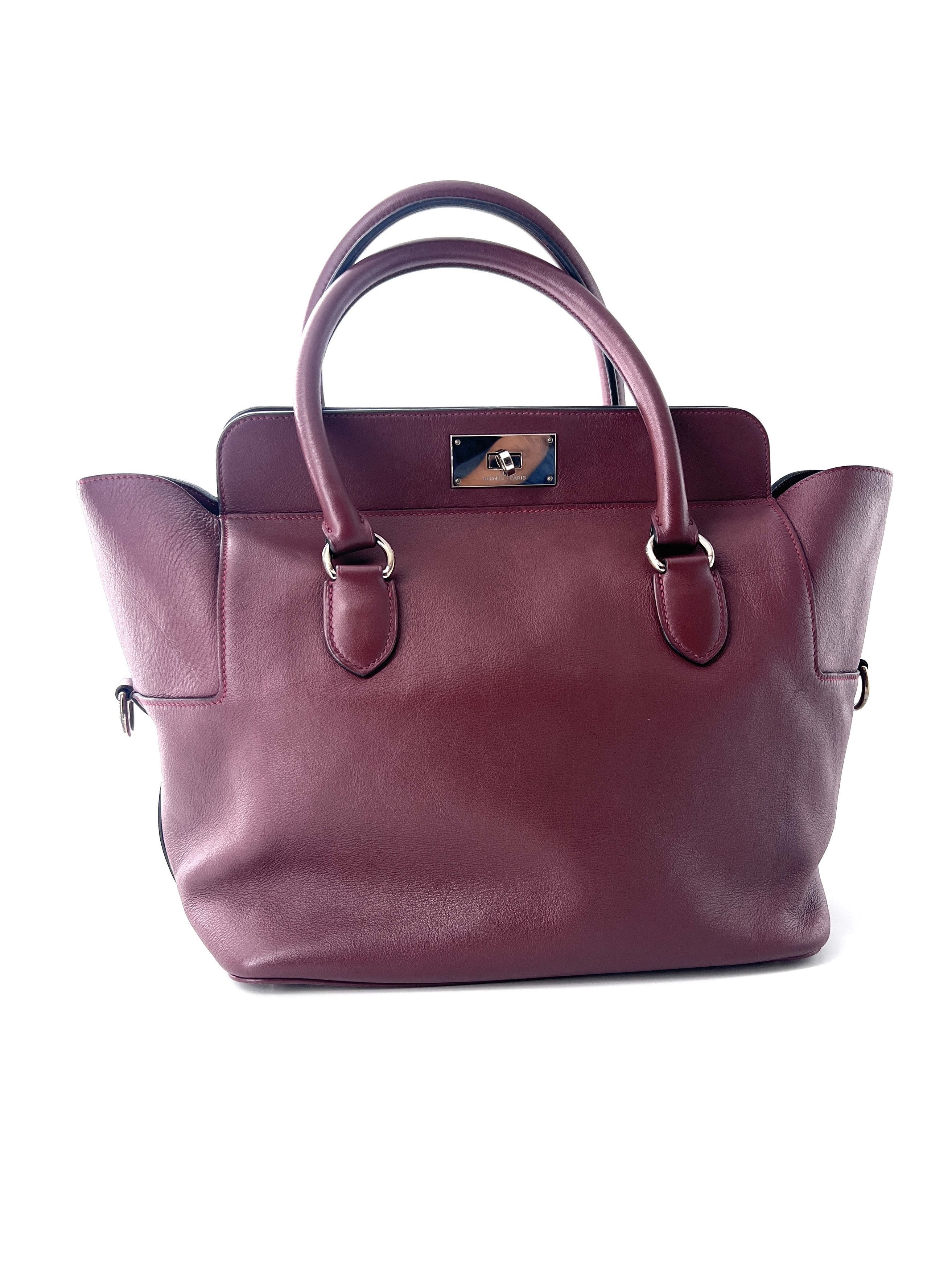 Hermes Hermes Toolbox Bag Grizzly and Leather Size ONE SIZE - 2 Thumbnail