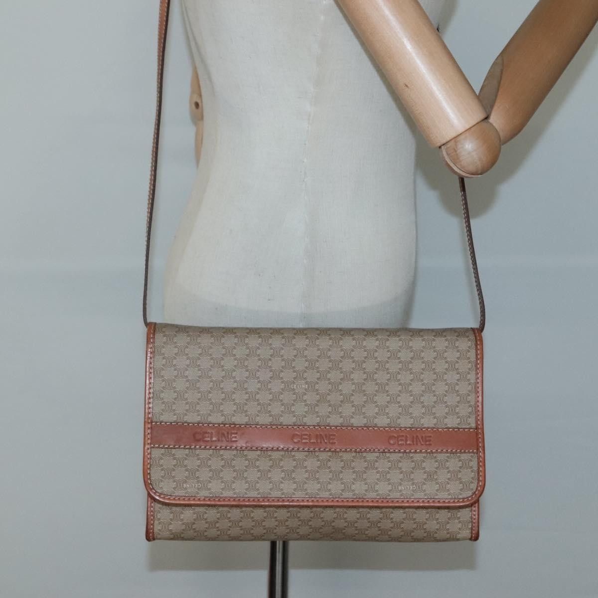 Celine Celine Macadam Shoulder Bag PVC Leather Size ONE SIZE - 13 Thumbnail